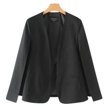 AuroraBlazer - Blazer Feminino de Manga Longa