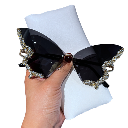 Alternative view of Diamond Fly - Óculos de Borboleta com Proteção UV